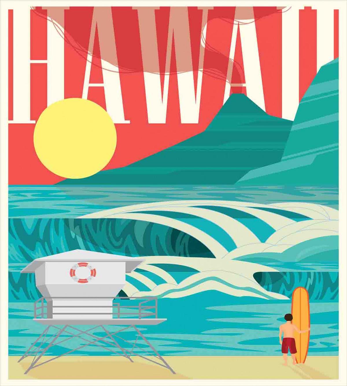 Hawaii Holiday Coast — Pattern