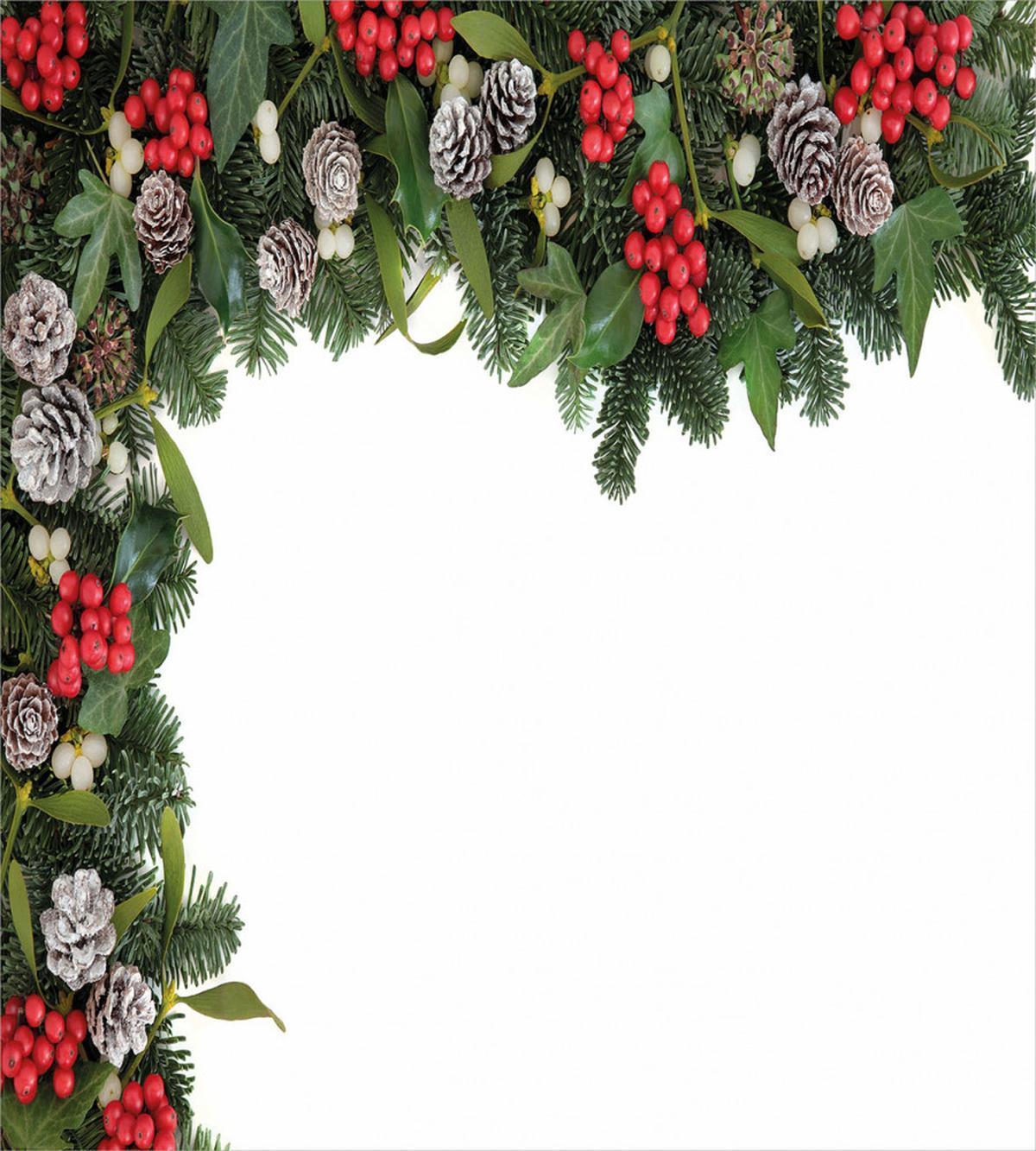 Holly Mistletoe Cones — Pattern