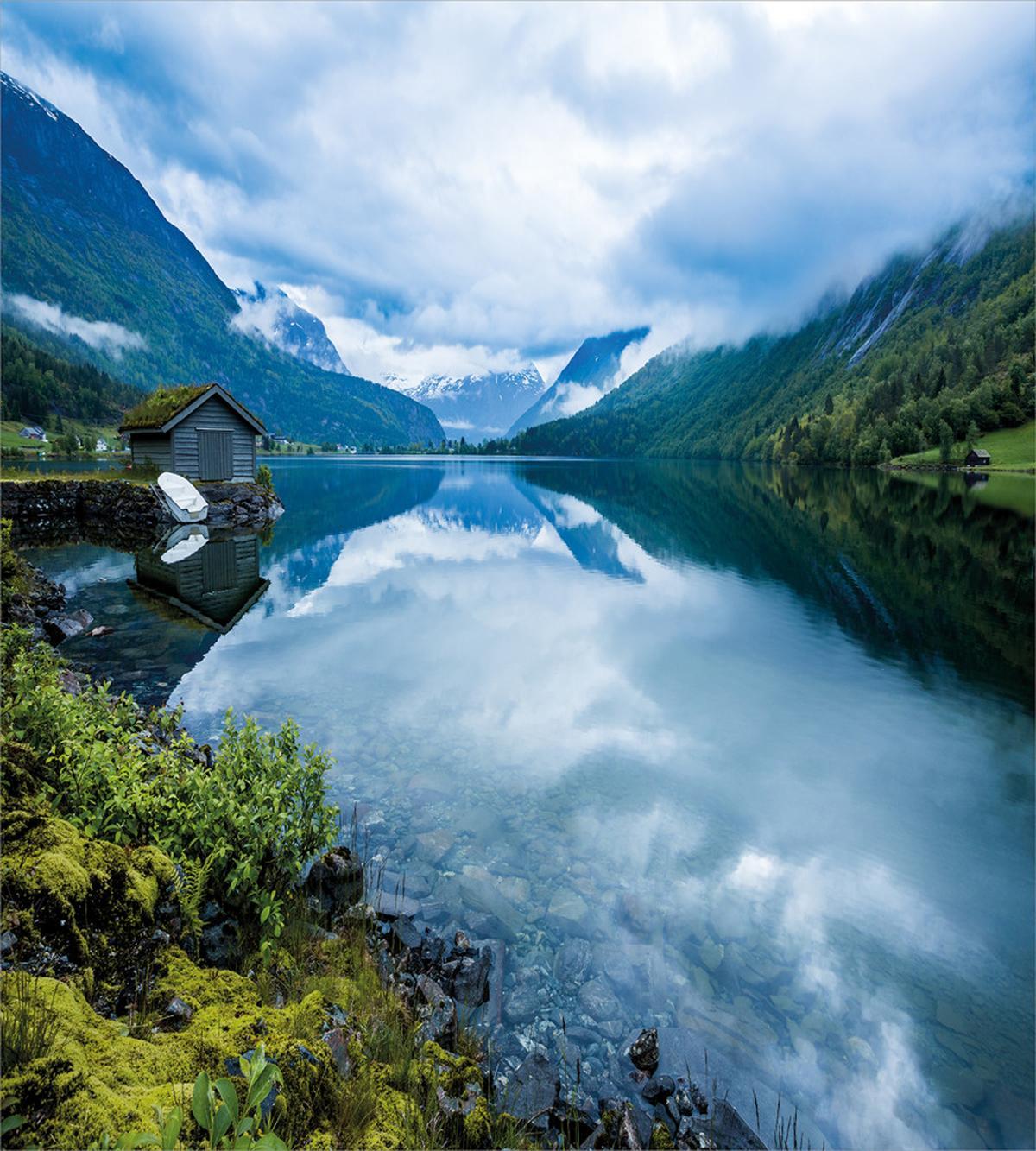 Wooden Cabins Norway — Pattern