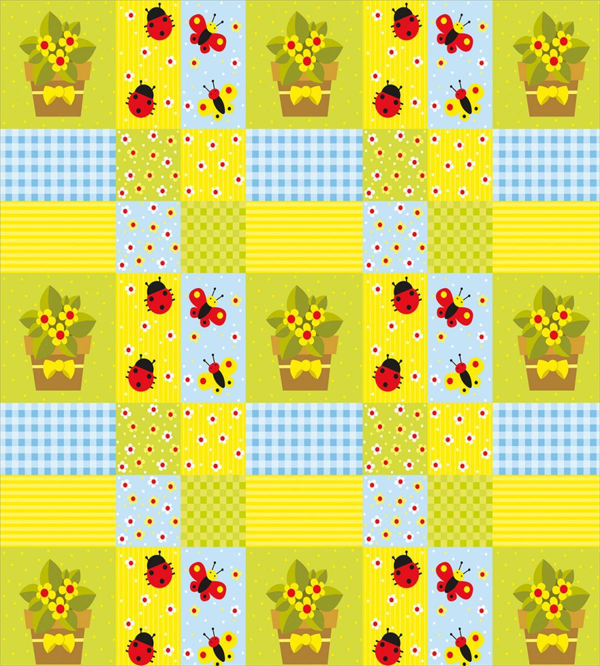 Geometric Flowers Pot — Pattern