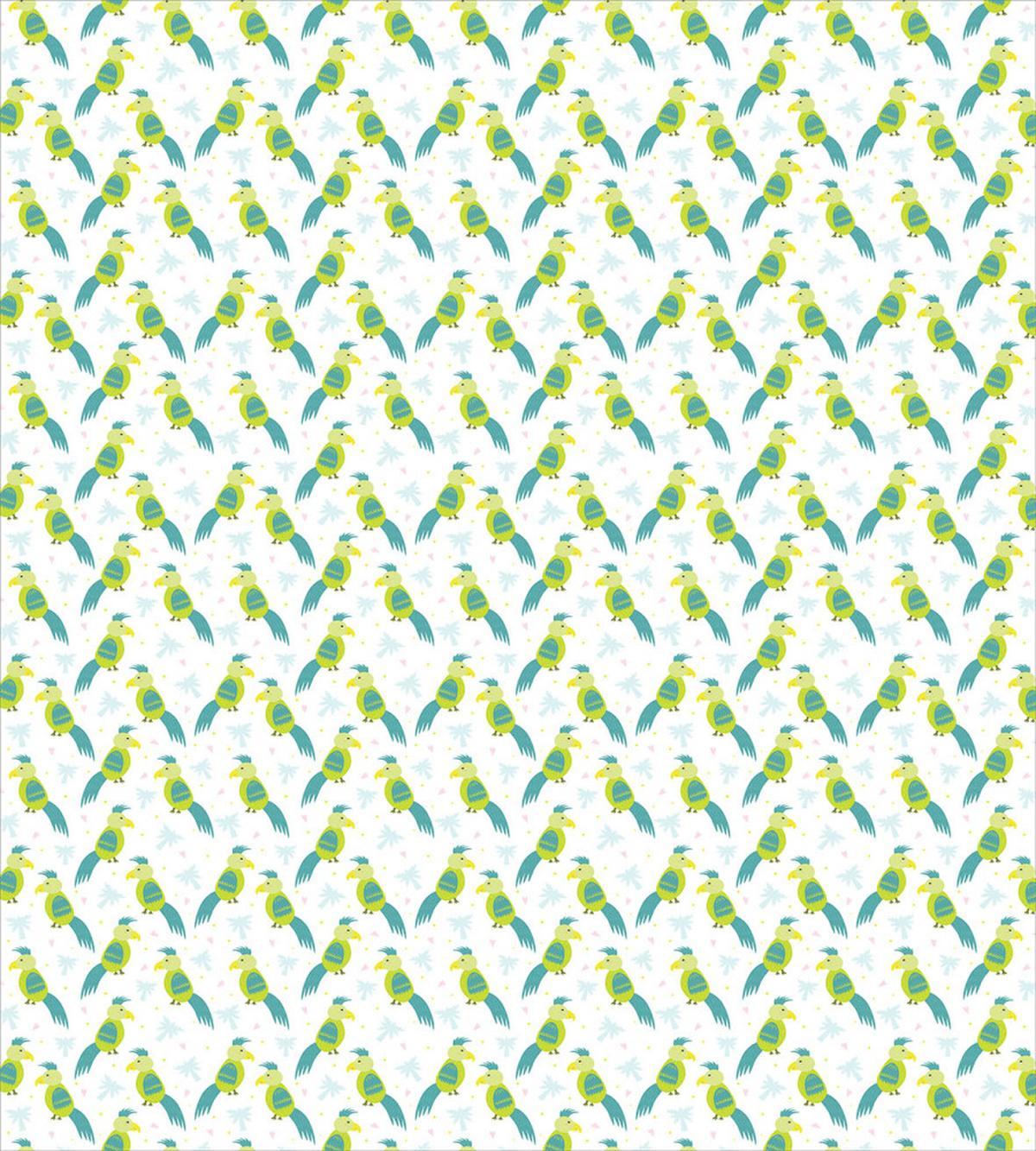 Cuckatoo Palm Leaves Hearts — Pattern