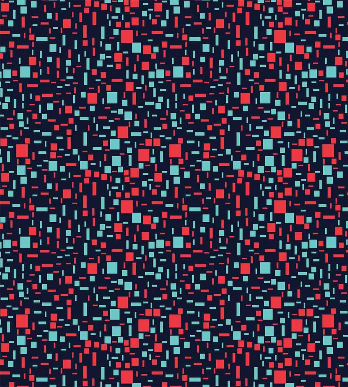 Stripes and Squares — Pattern