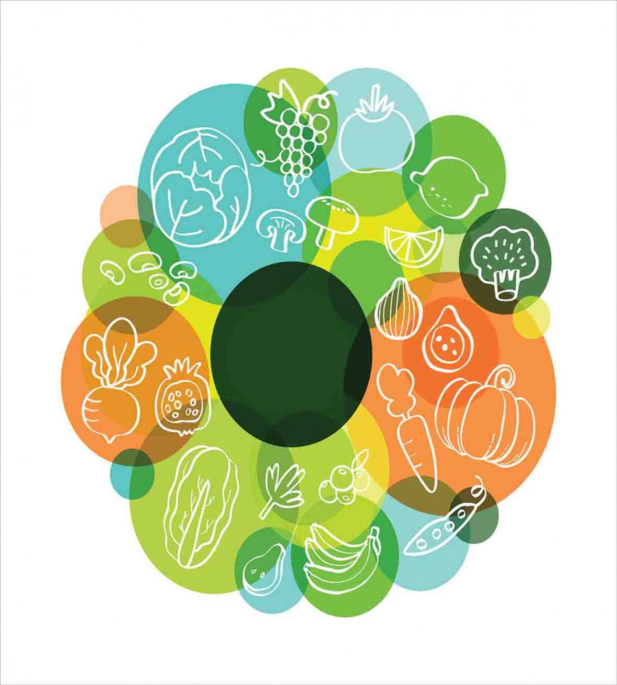 Doodle Vegan Pattern — Pattern