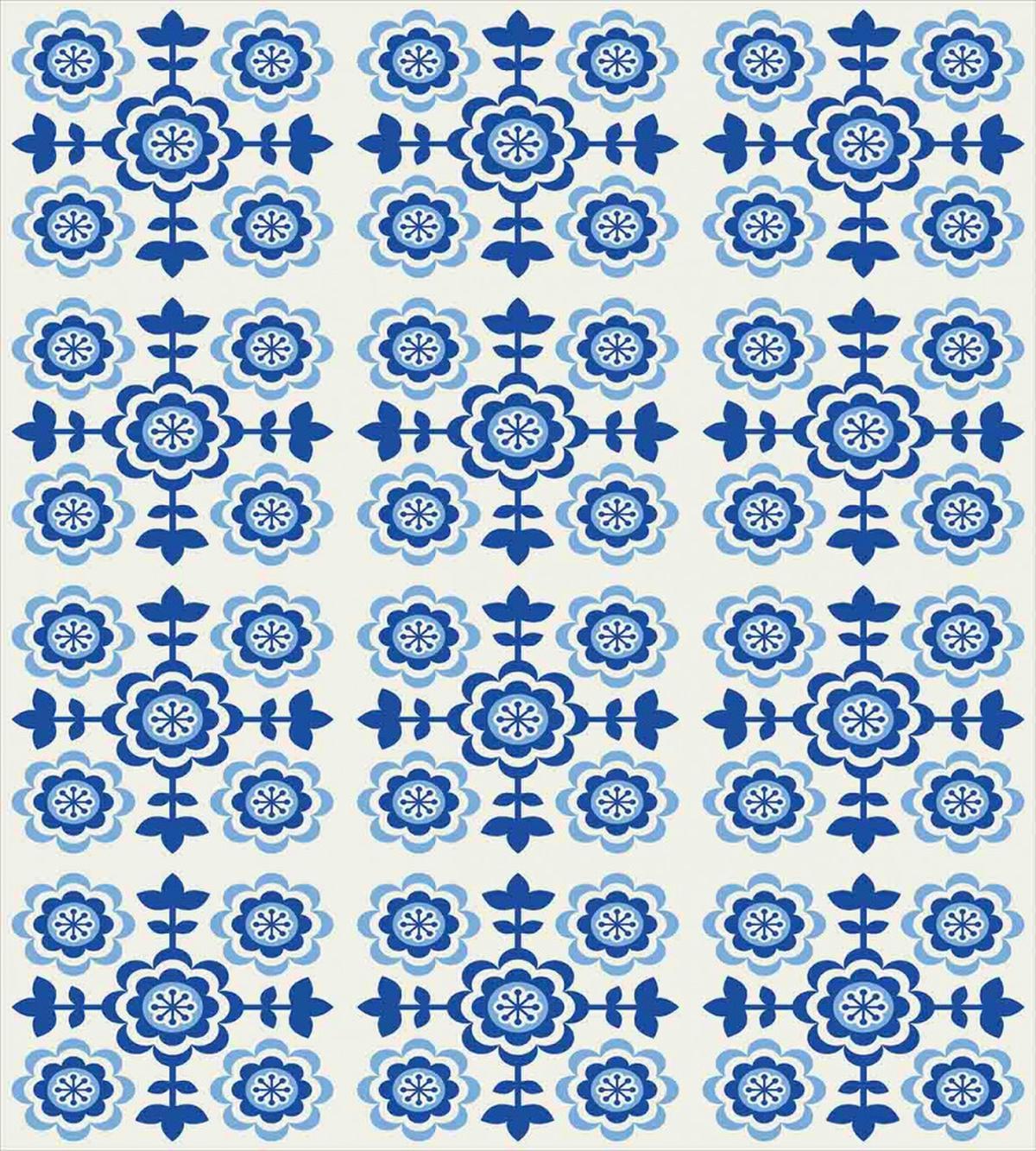 Blooming Flower Petals — Pattern
