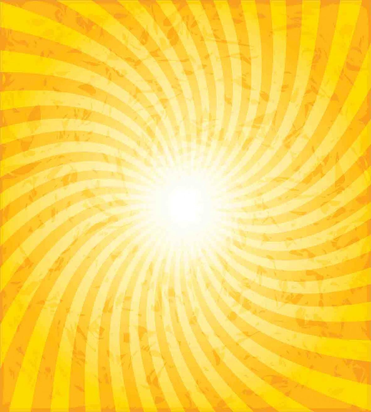 Sunburst Spiral Stripes — Pattern
