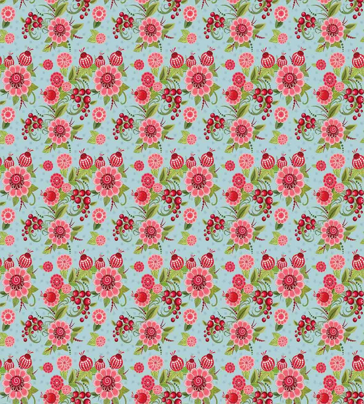 Oriental Bud Leaf — Pattern
