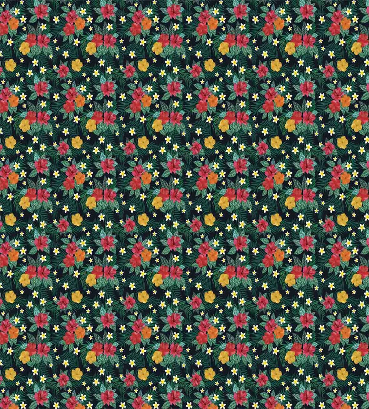 Realistic Flower Print — Pattern