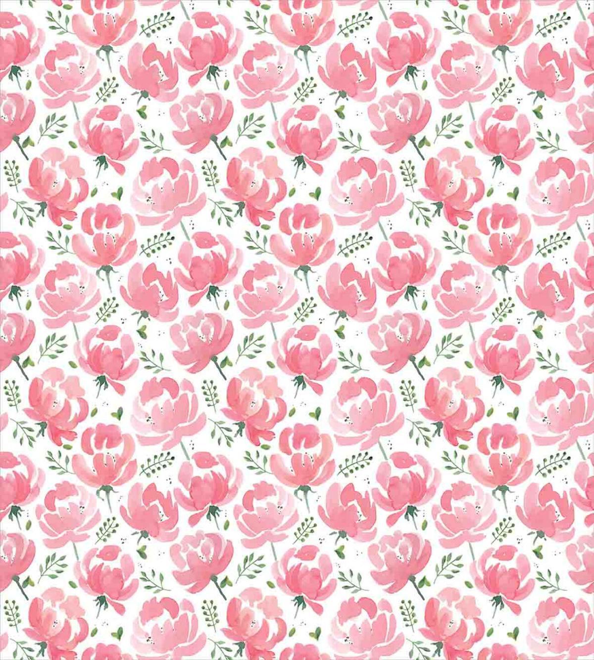 Stamped Peony Design — Pattern