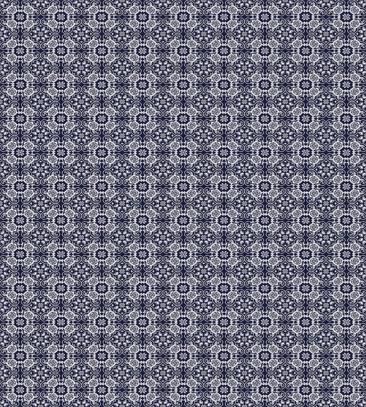 Japanese Curves Flora — Pattern