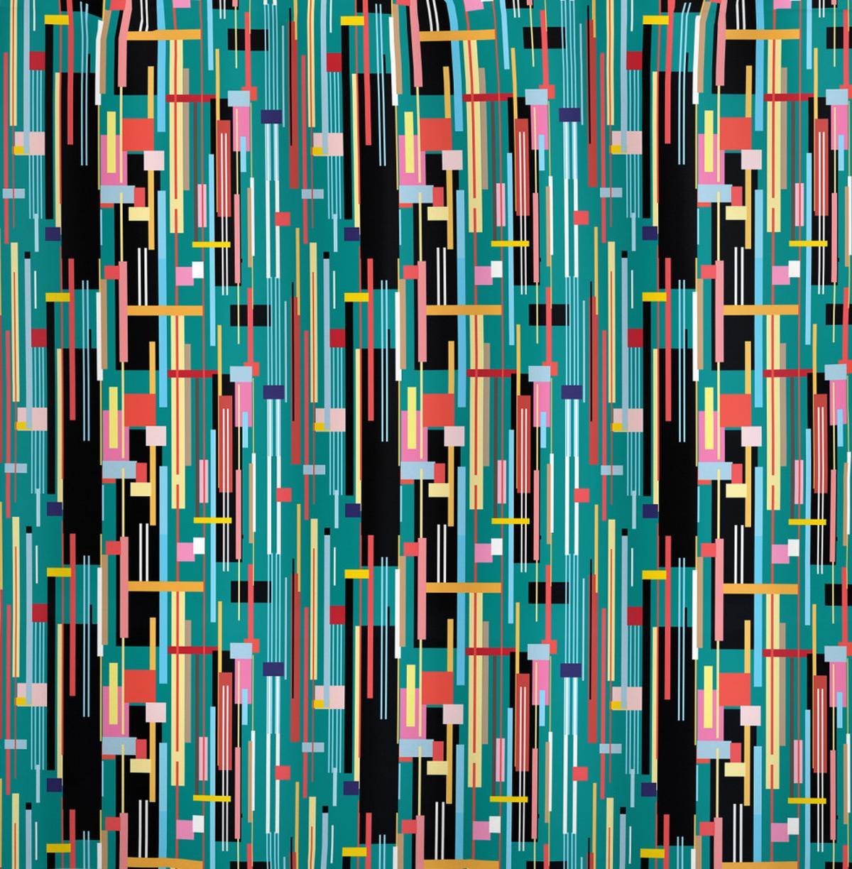 Quirky Modern Geometric Art — Pattern