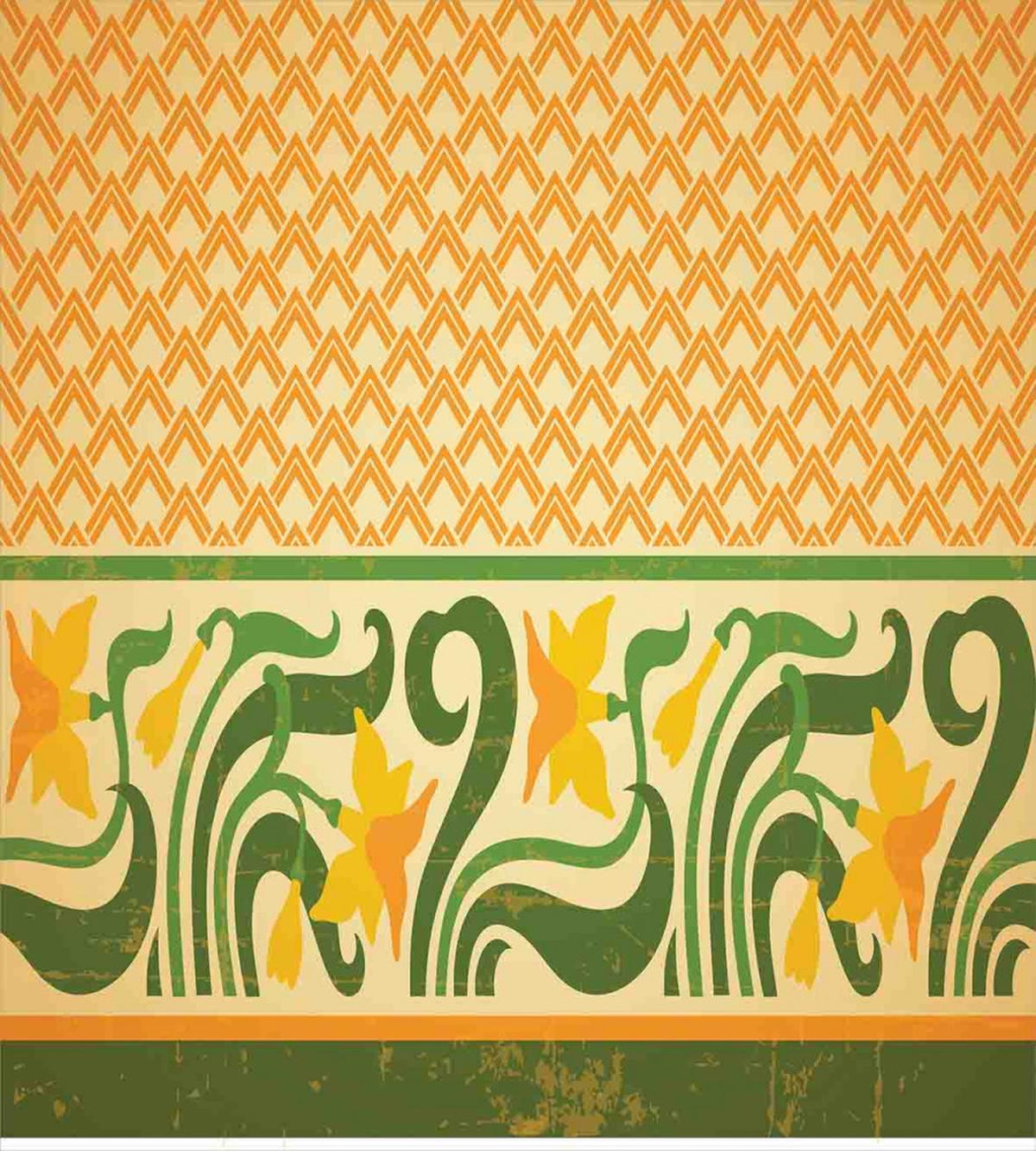 Ornate Daffodils — Pattern