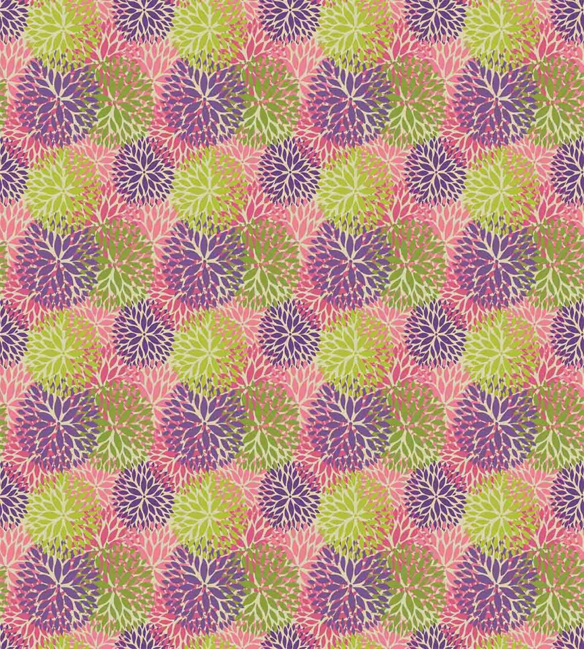 Colorful Fall Flower — Pattern