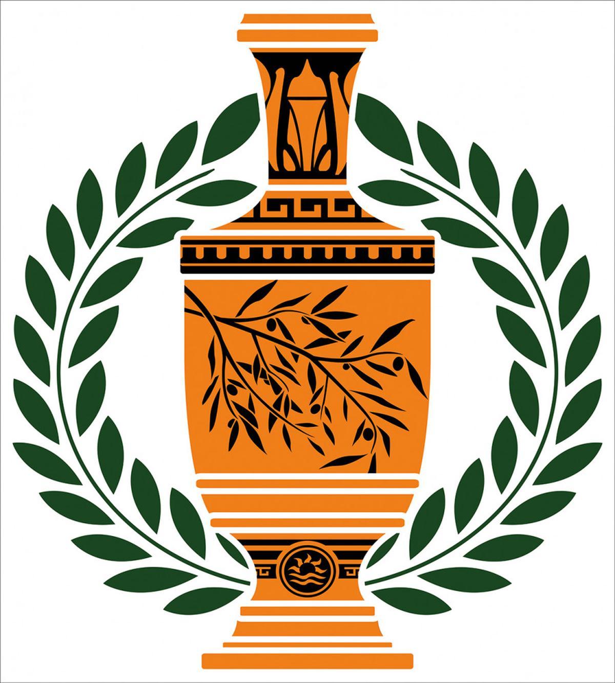 Greek Vase Laurel — Pattern