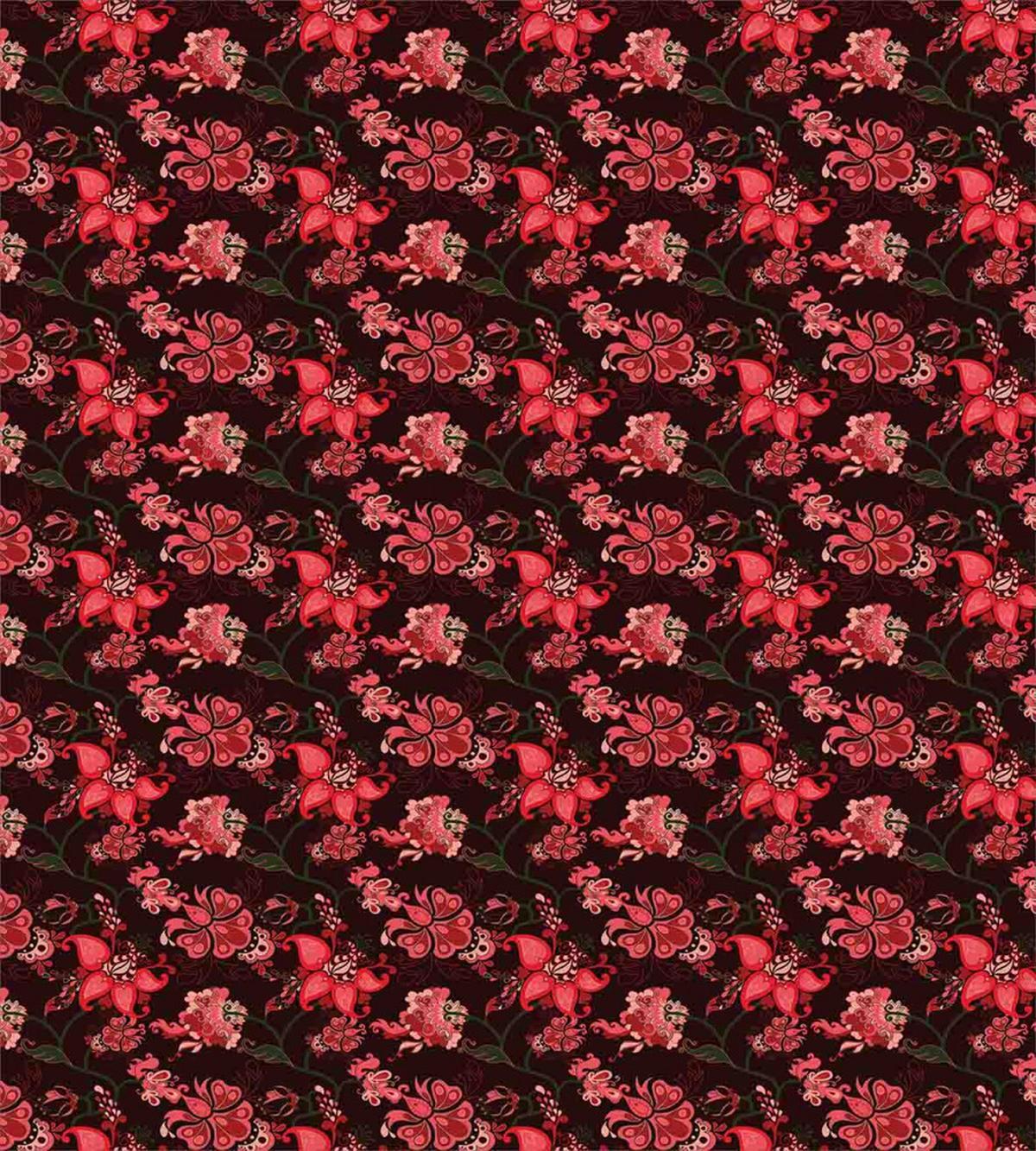 Paisley Flower Pattern — Pattern