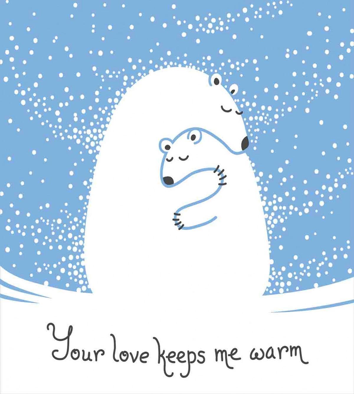 Polar Bear Mother Baby — Pattern