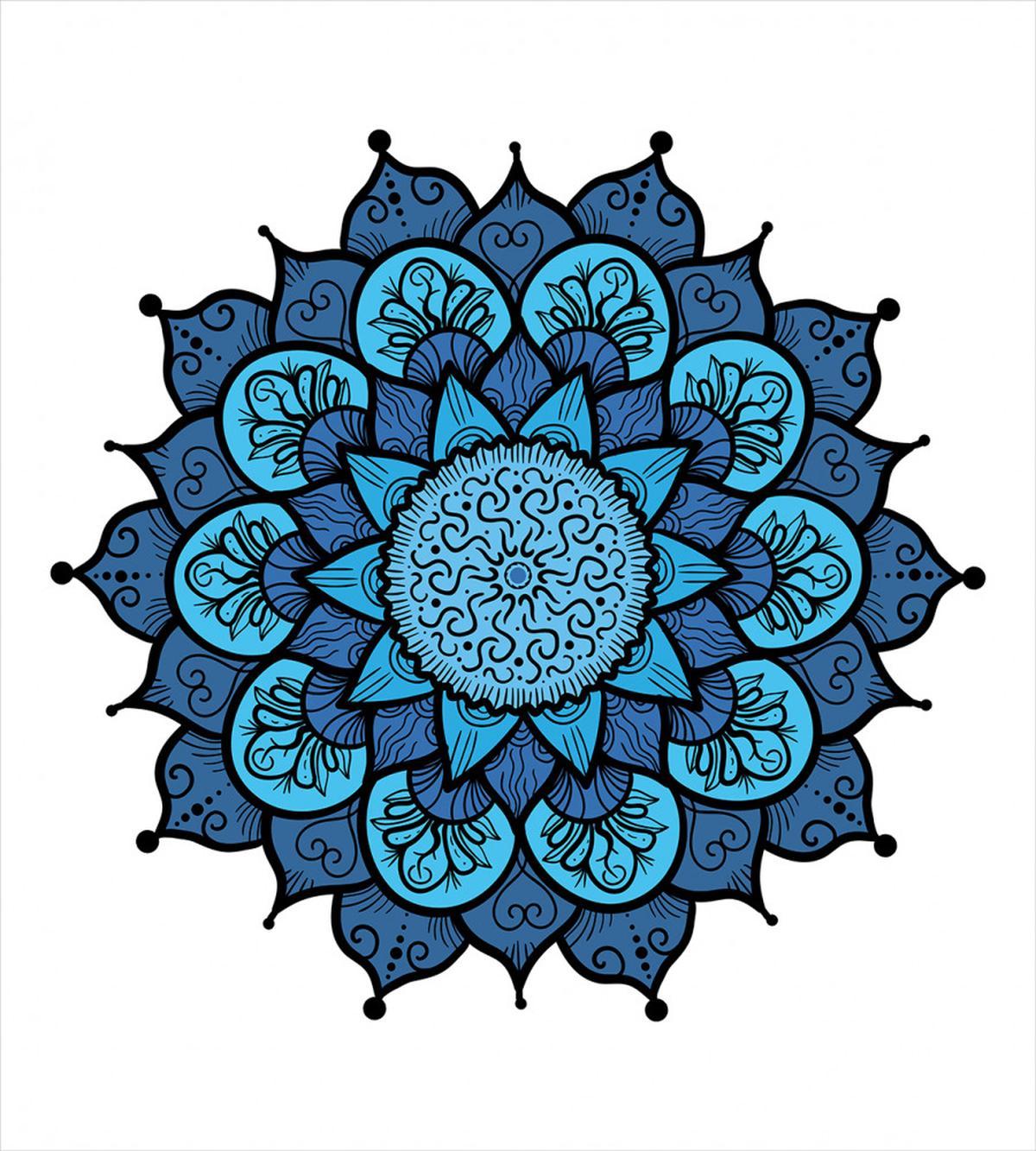 Vintage Folk Flower — Pattern
