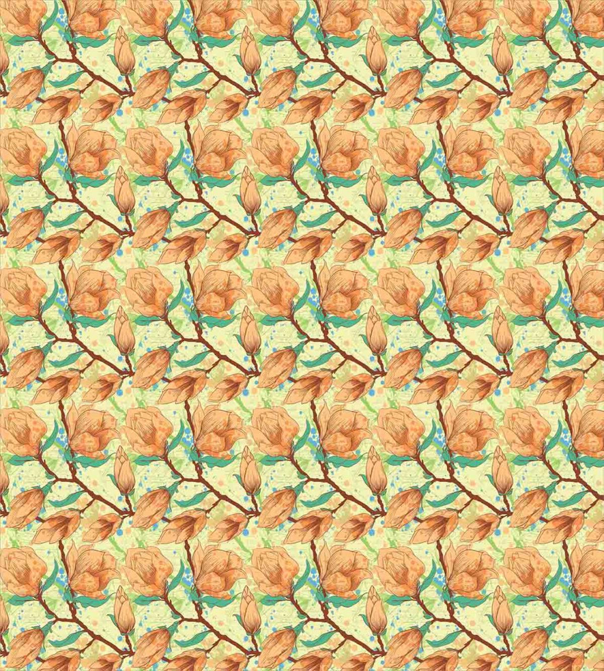 Vintage Magnolia Bloom — Pattern