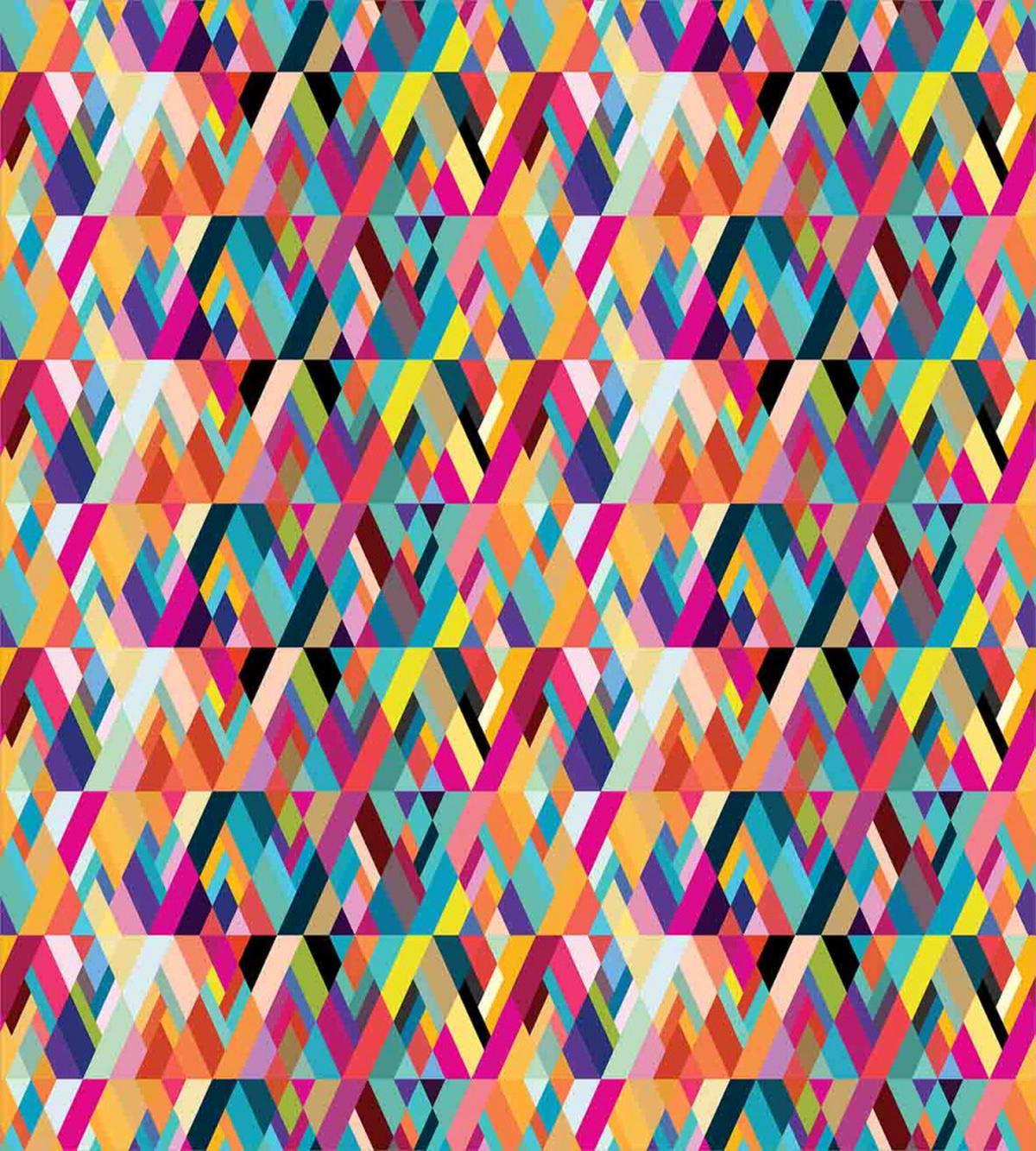 Diagonal Colorful Tile — Pattern