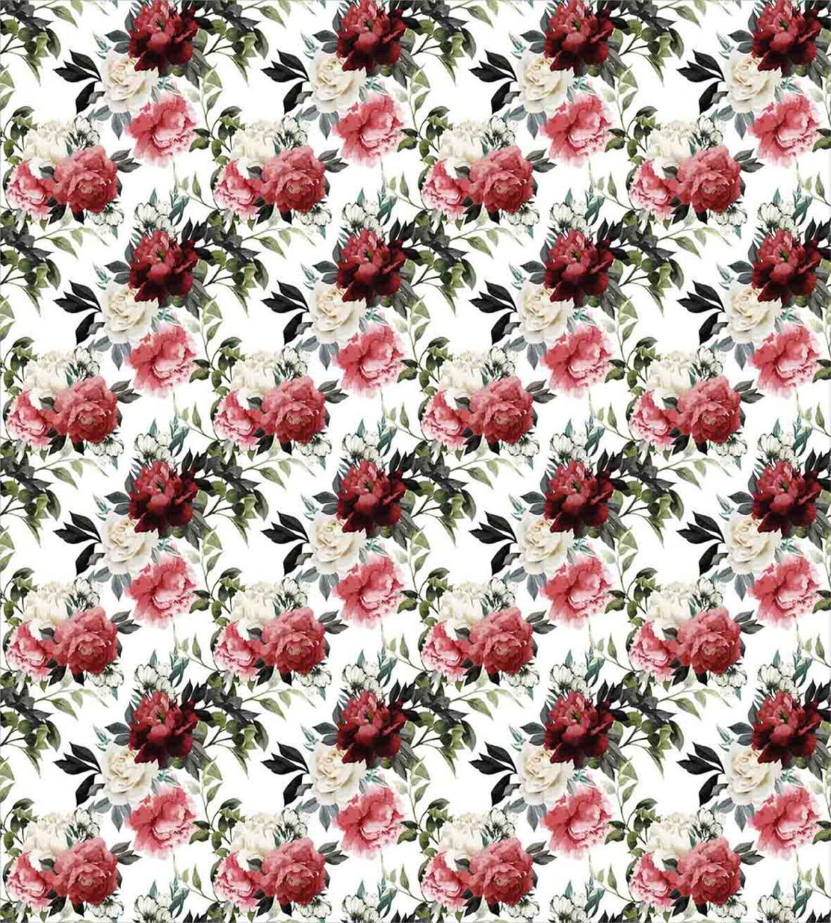 Flower Roses Buds — Pattern