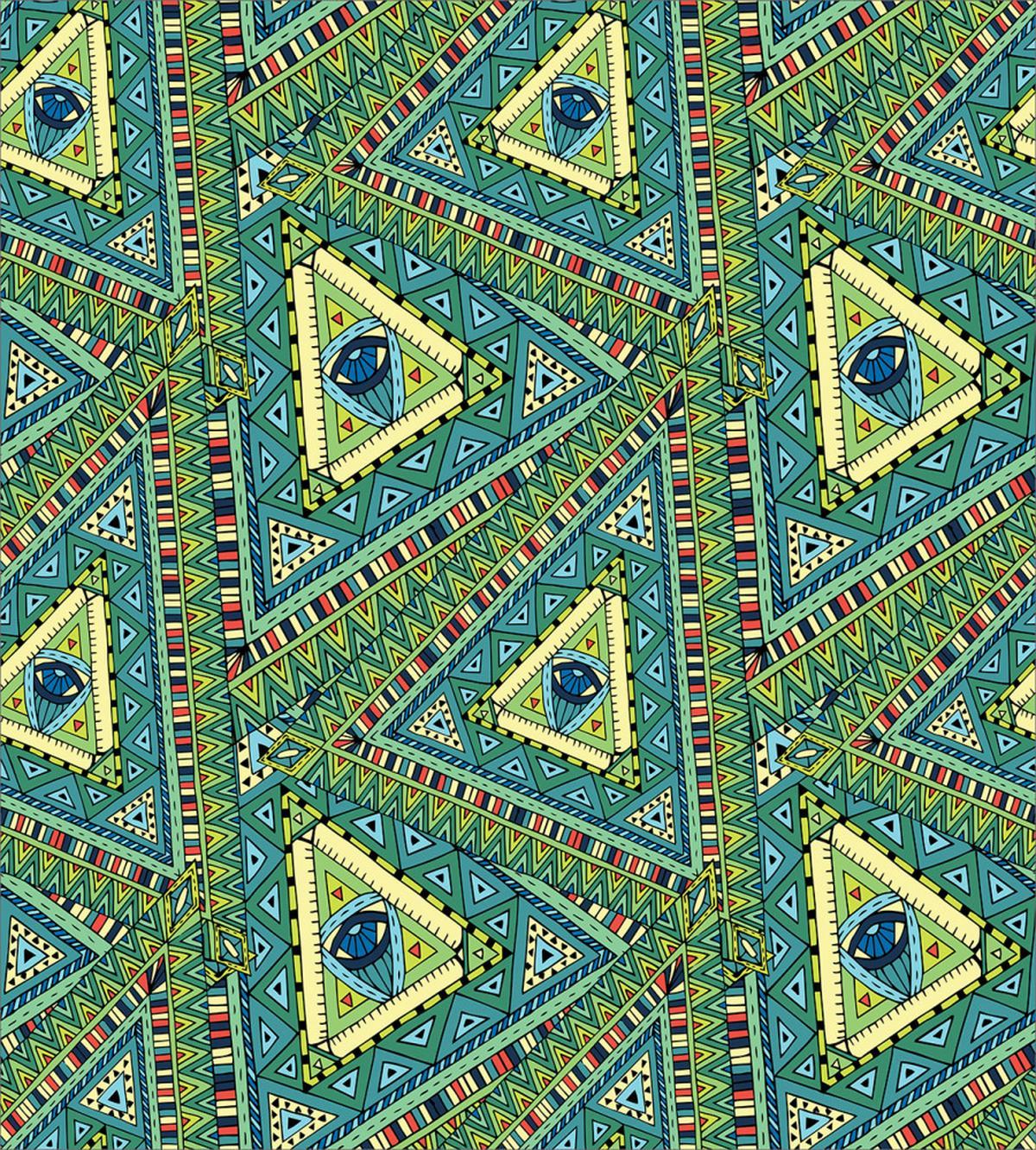 Colorful Tribal Design — Pattern