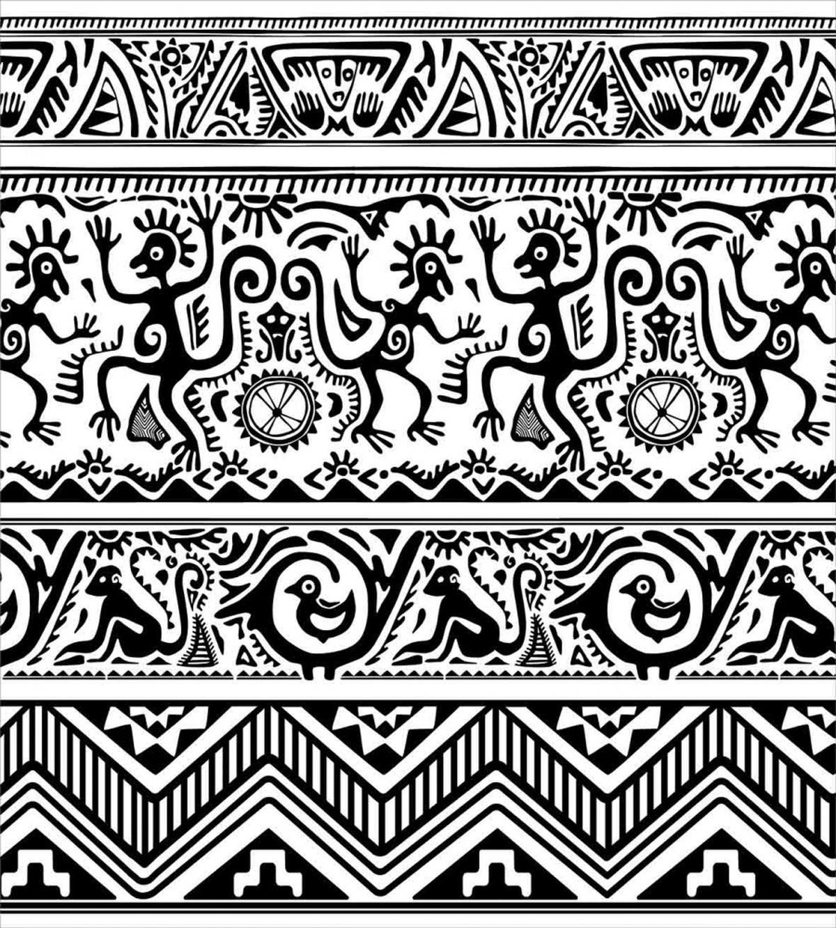 Cave Drawings — Pattern