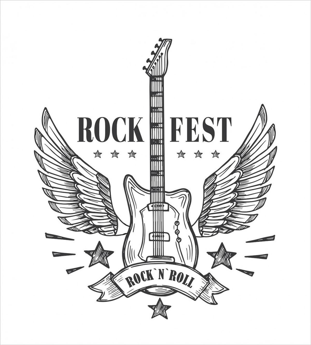 Rock Festival Design — Pattern