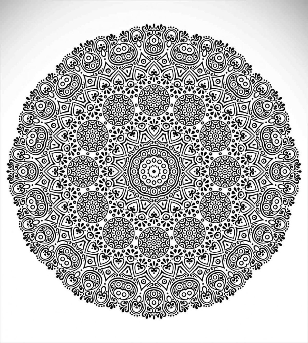 Mandala Lace Art — Pattern