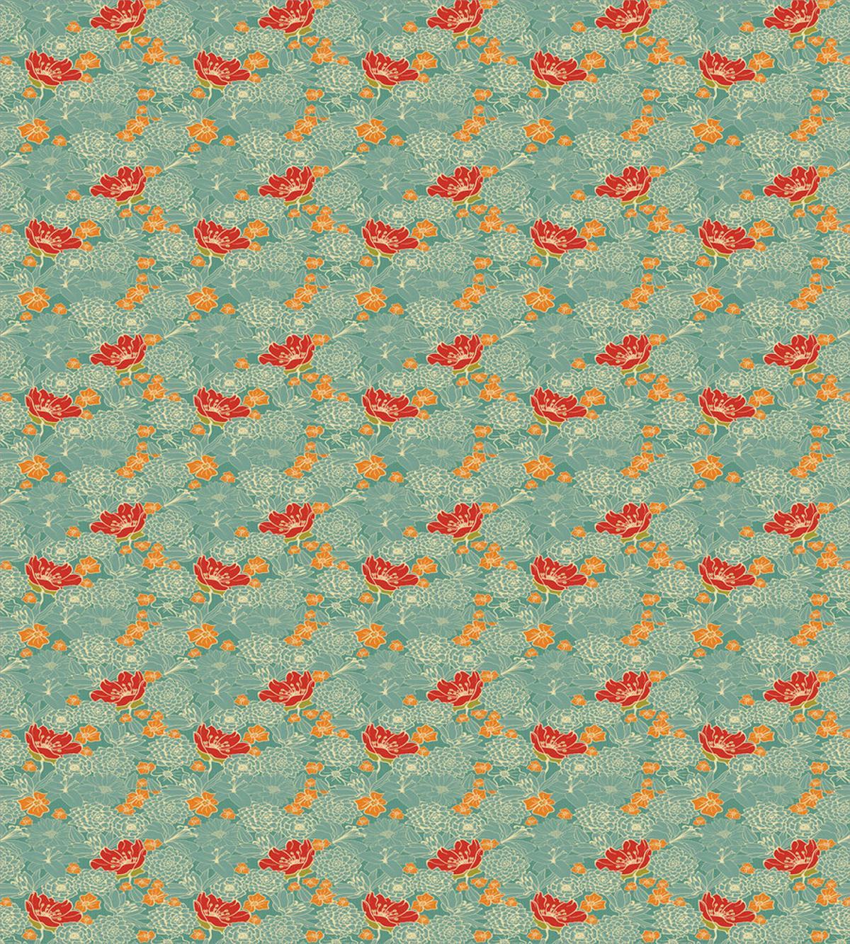 Silhouettes of Petals — Pattern