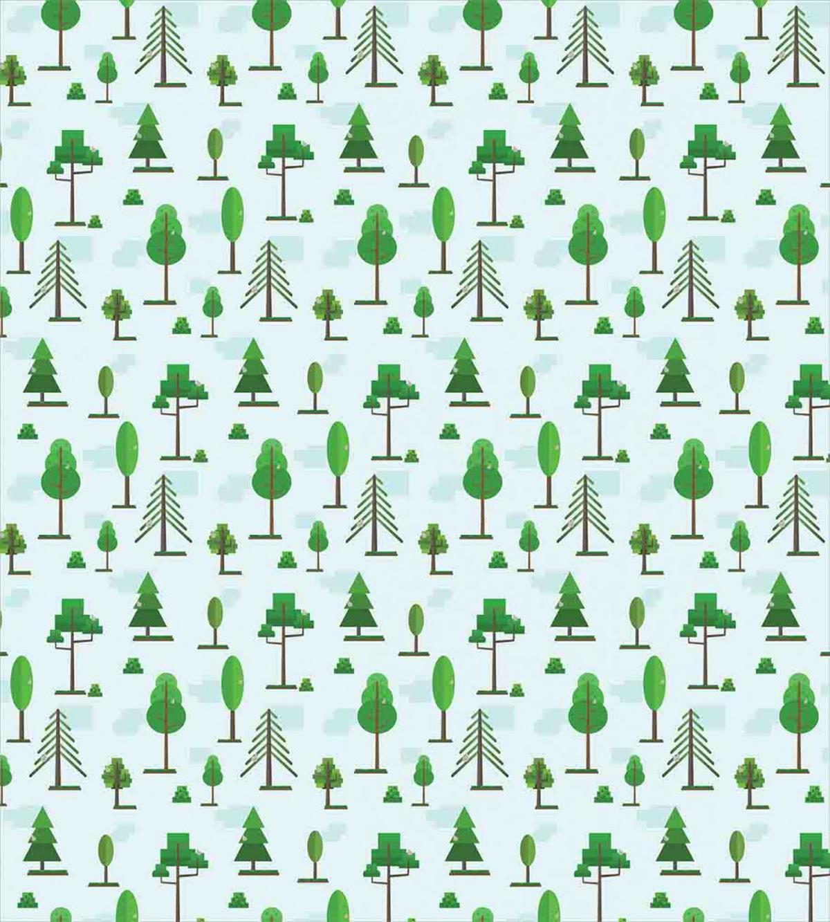 Spring Woodland — Pattern