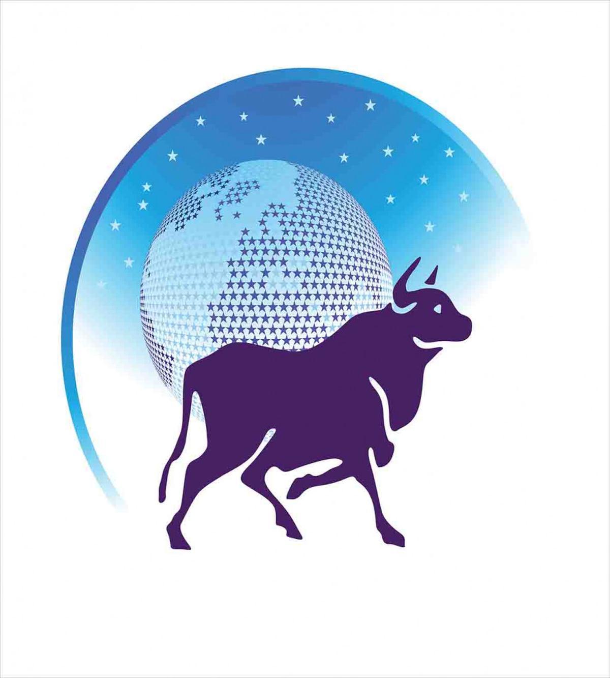 Globe Stars Bull — Pattern