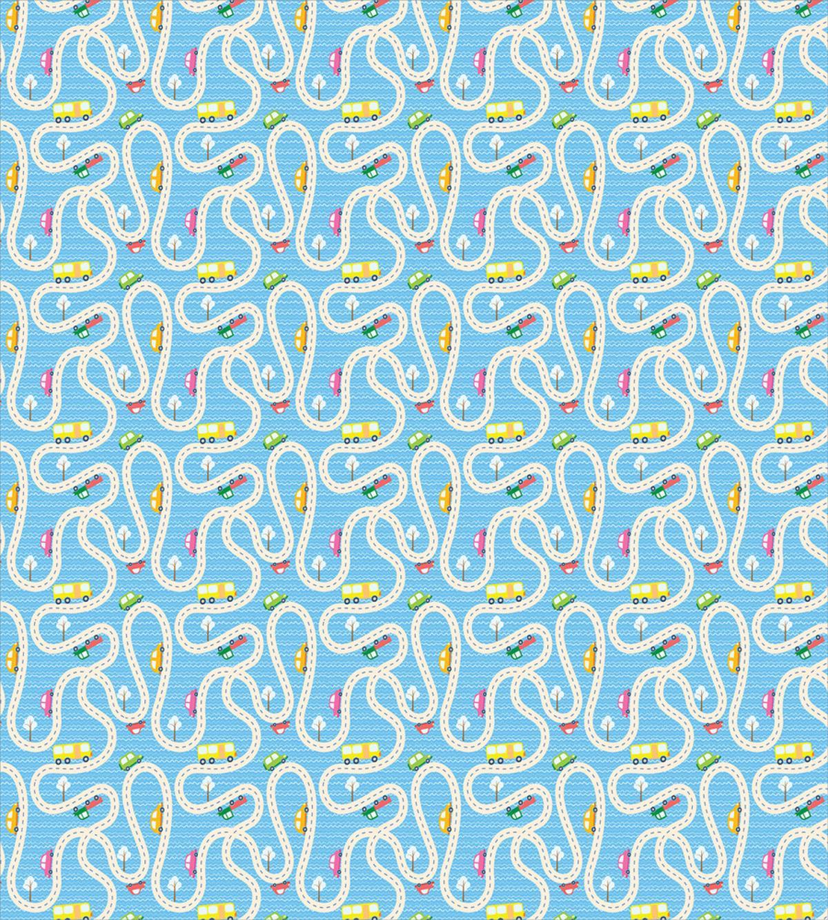 Buses Cars Truck — Pattern