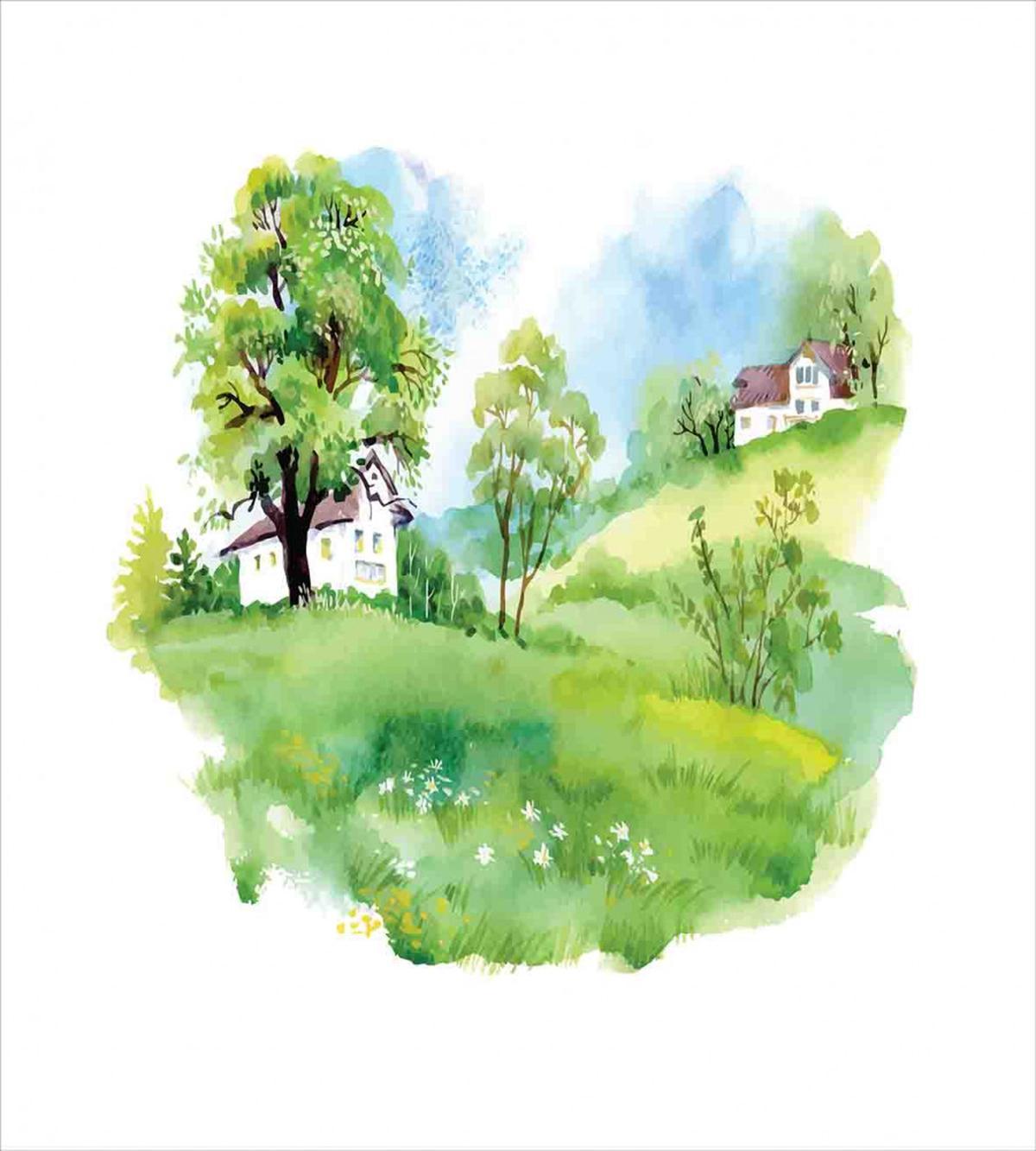 Rural Life in the Nature — Pattern