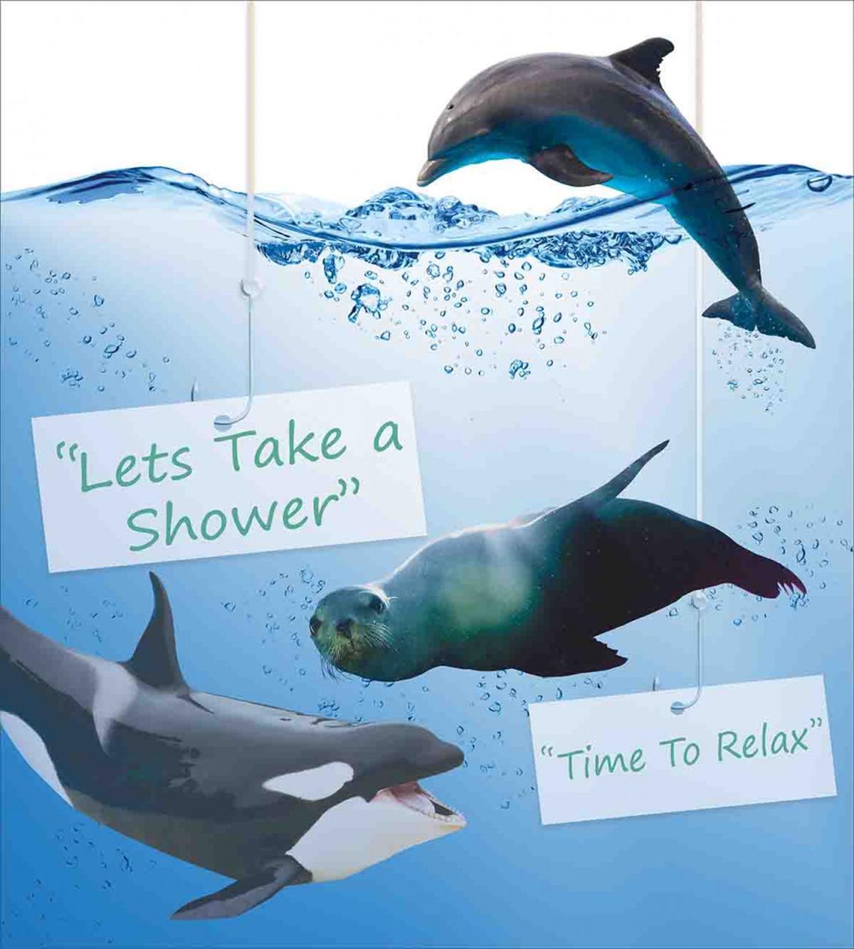 Whale Dolphin and Seal Sea — Pattern
