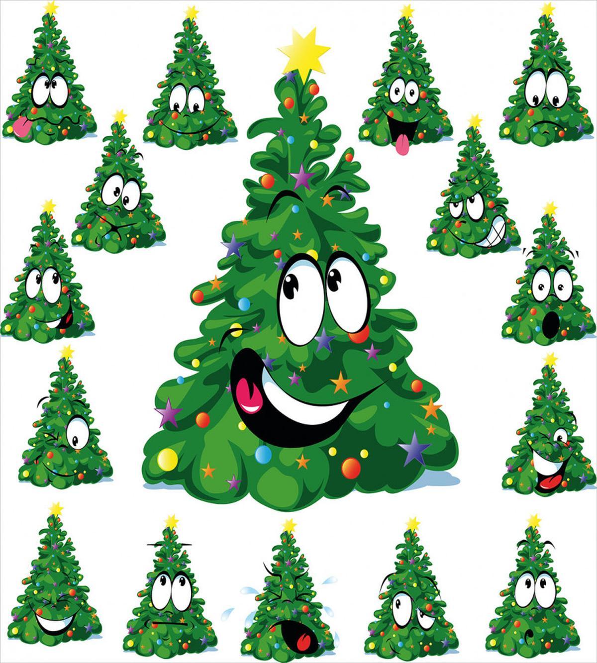 Xmas Cartoon Funny — Pattern