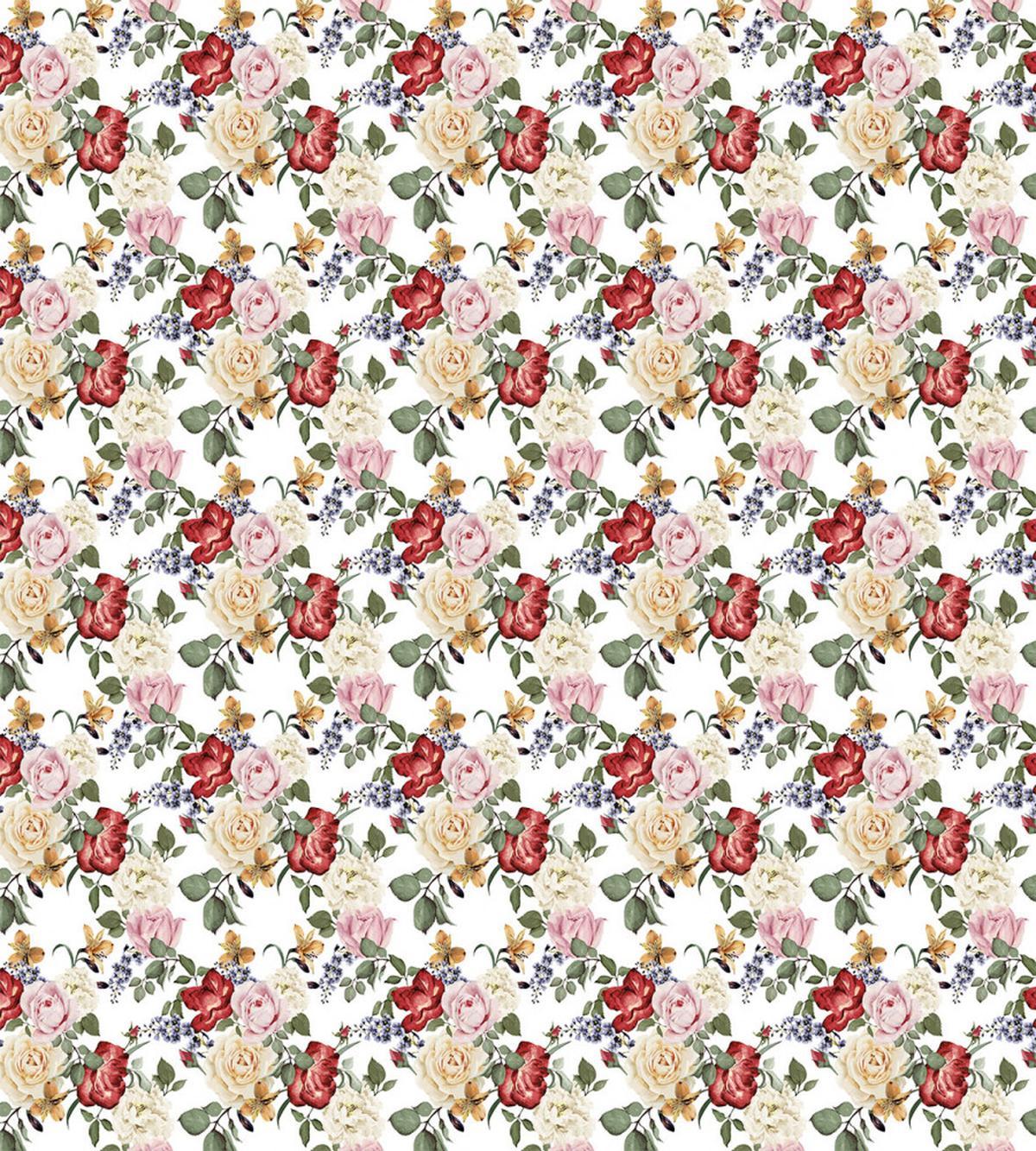 Spring Romantic Roses — Pattern