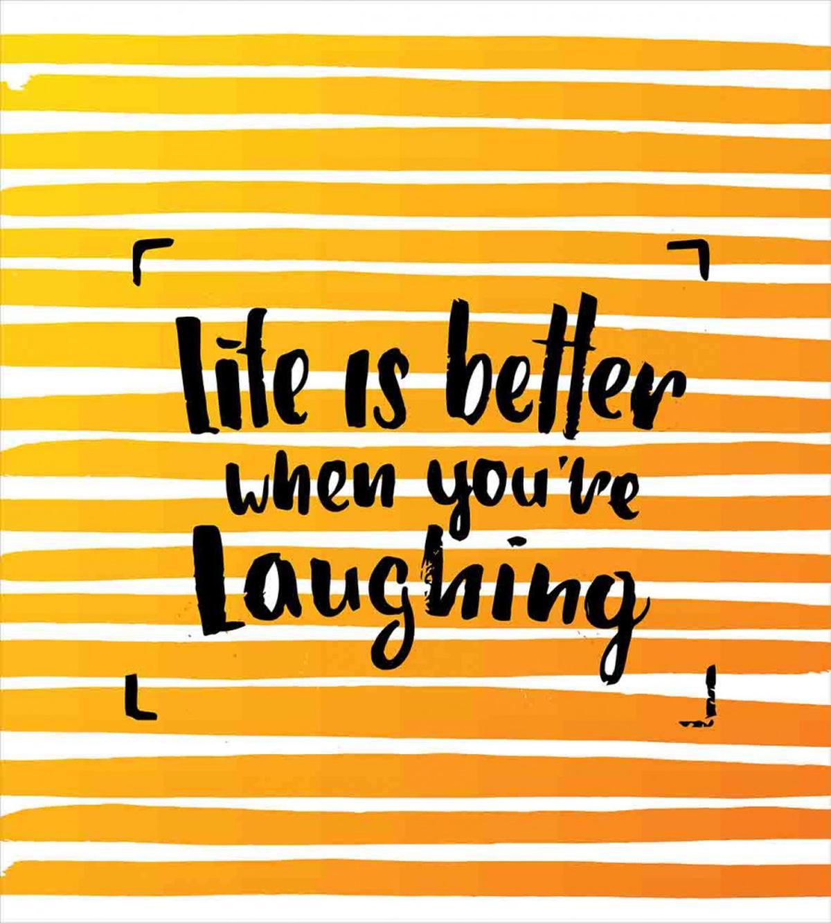 Always Laugh Striped — Pattern