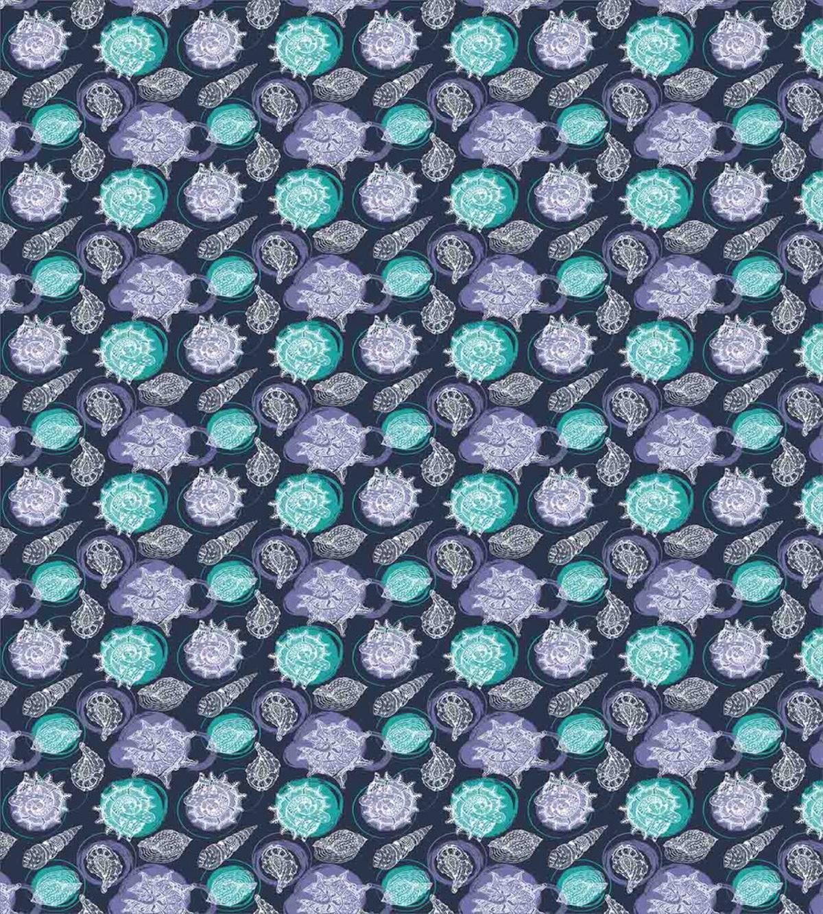 Ocean Grunge Seashells — Pattern