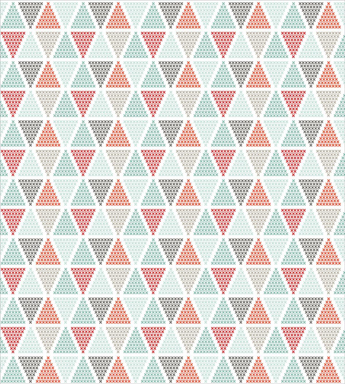 Harlequin with Crosses — Pattern