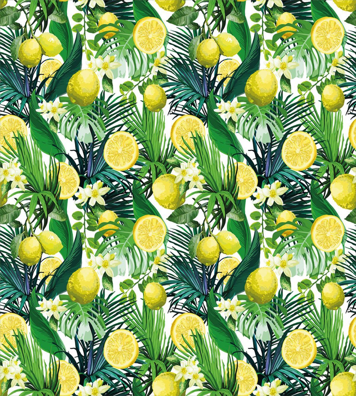 Exotic Plants Green Leaf — Pattern