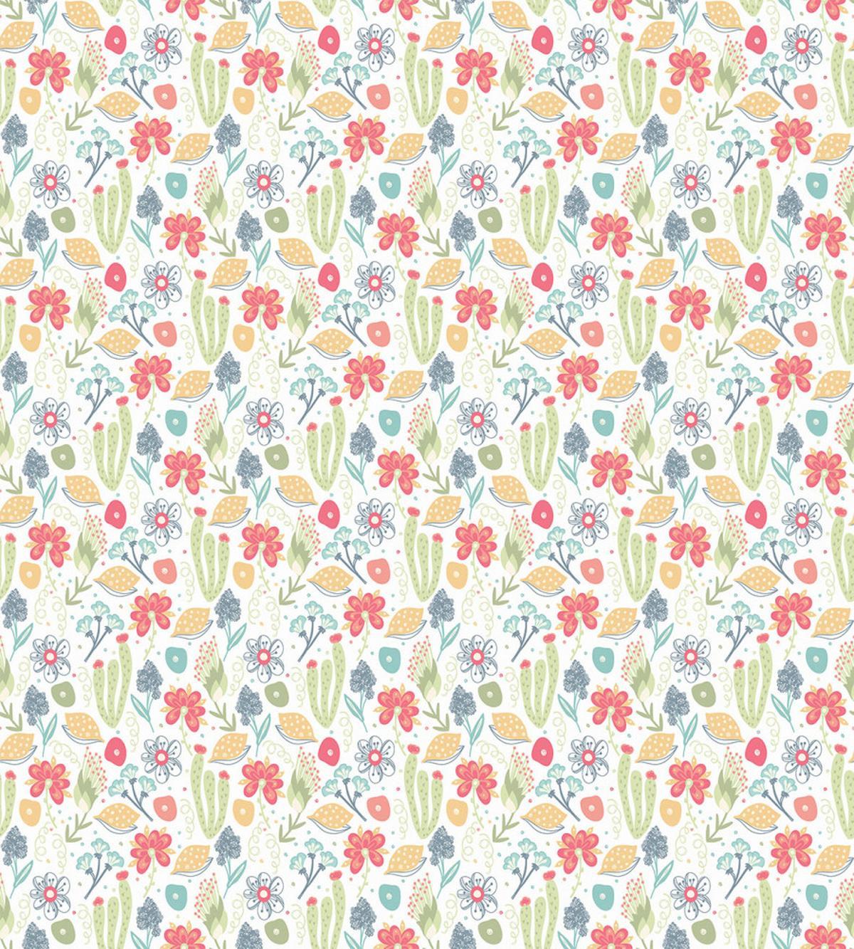 Pastel Doodle of Flora Arsty — Pattern