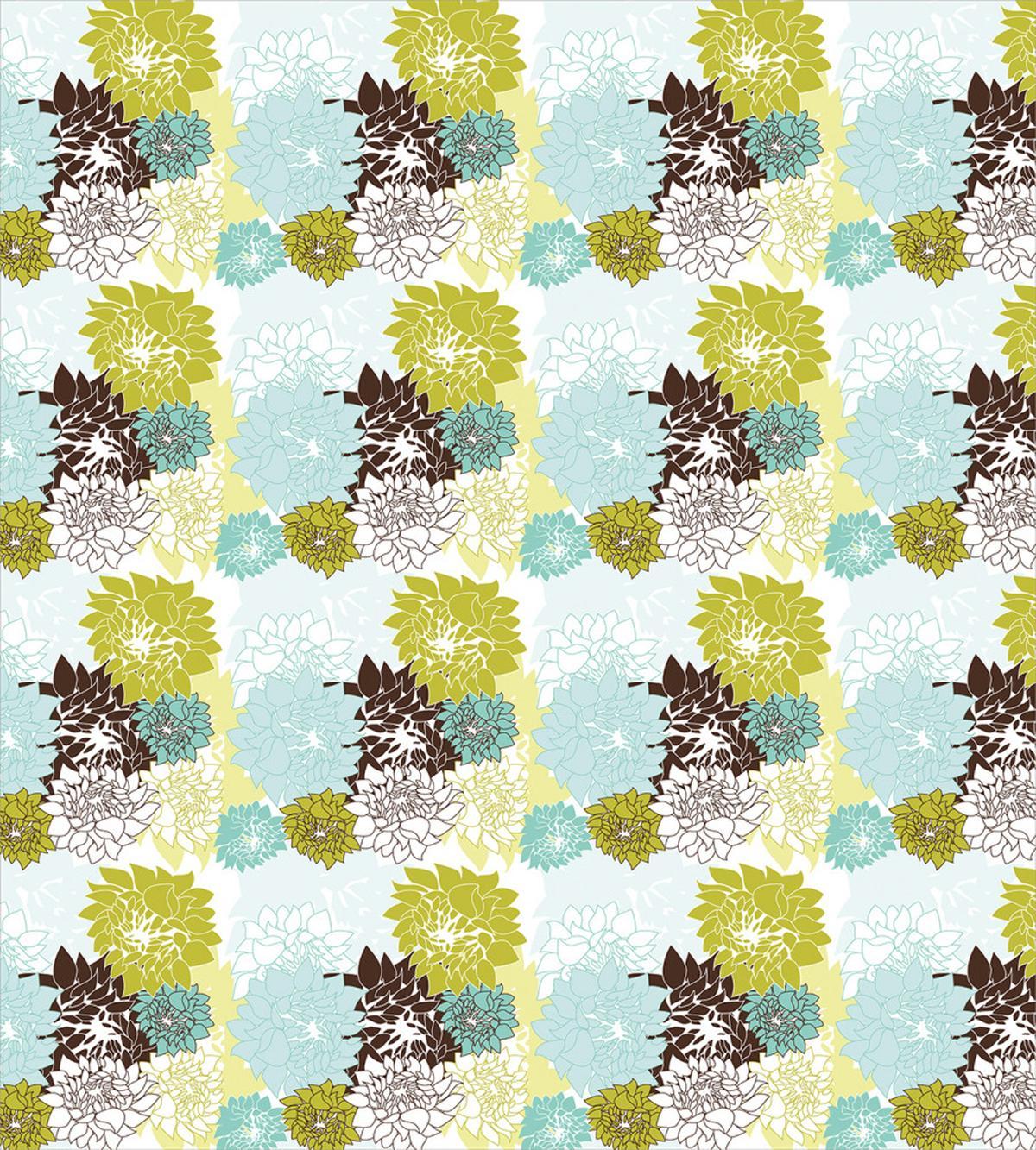 Pastel Wildflower Leaves — Pattern