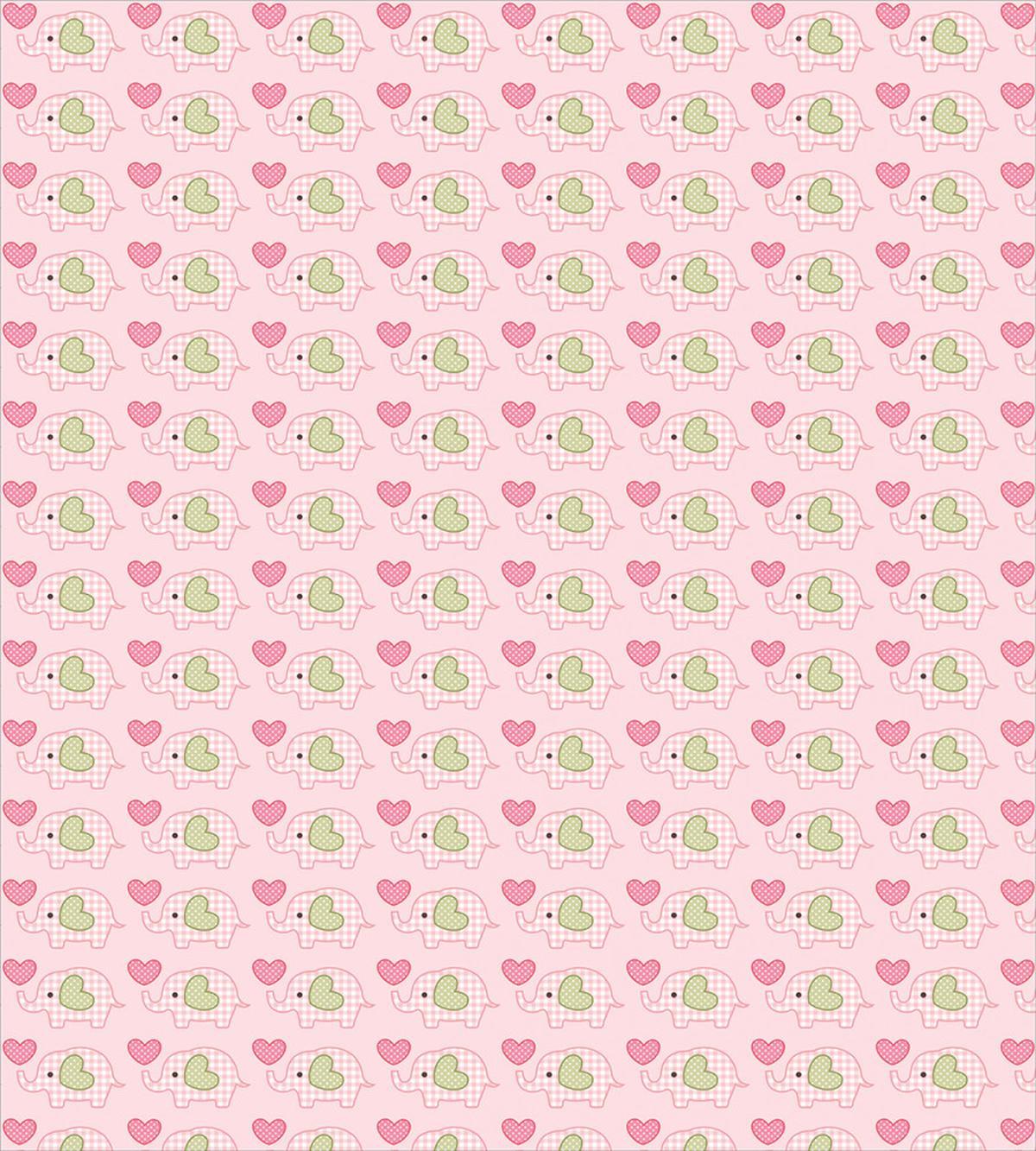 Elephants in Tartan Hearts — Pattern