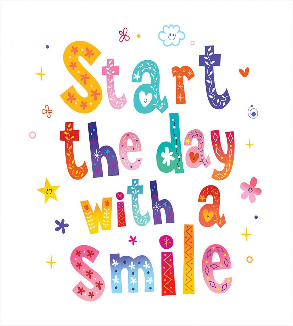 Start the Day with a Smile — Pattern
