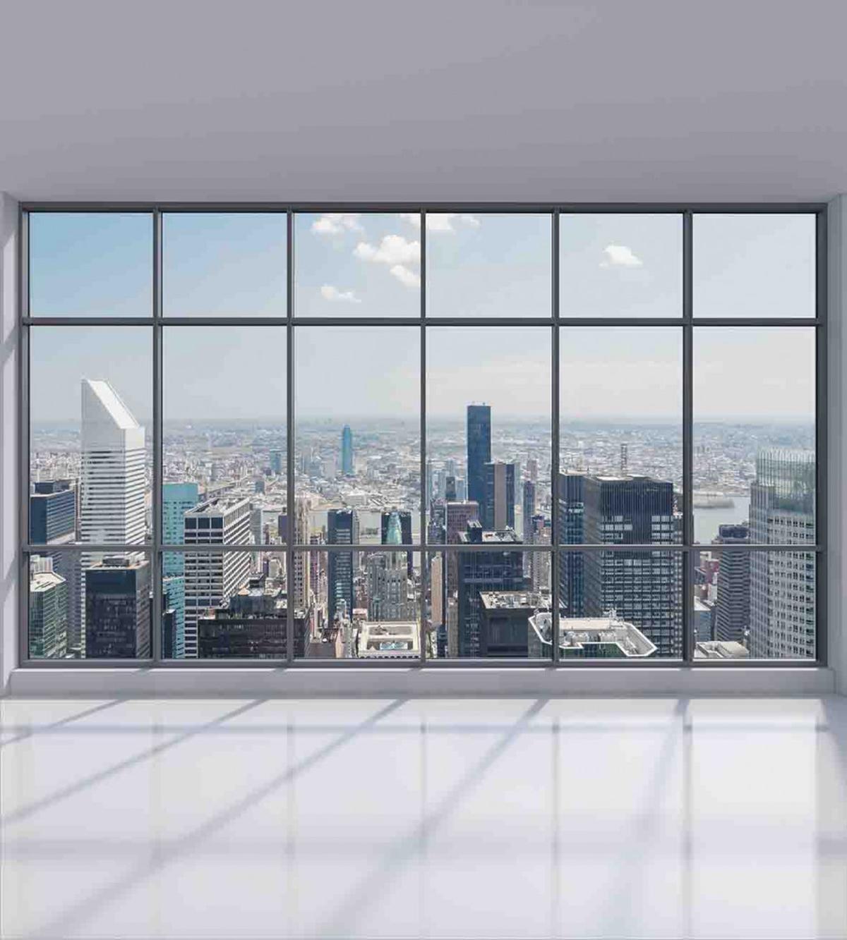 Big Window Downtown View — Pattern