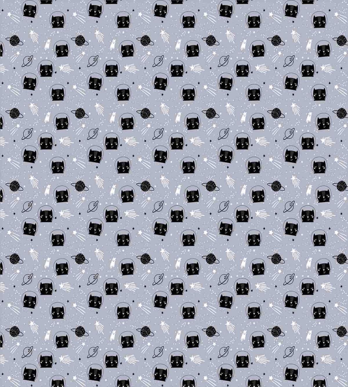 Astronaut Cats — Pattern