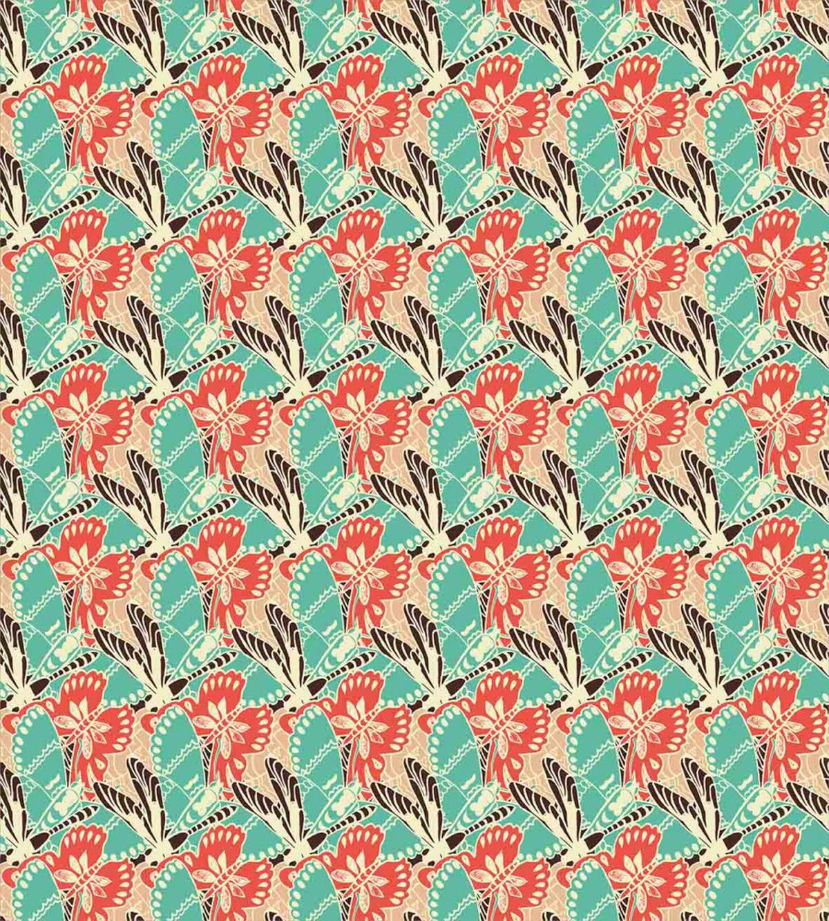 Seasonal Pastel Animals — Pattern