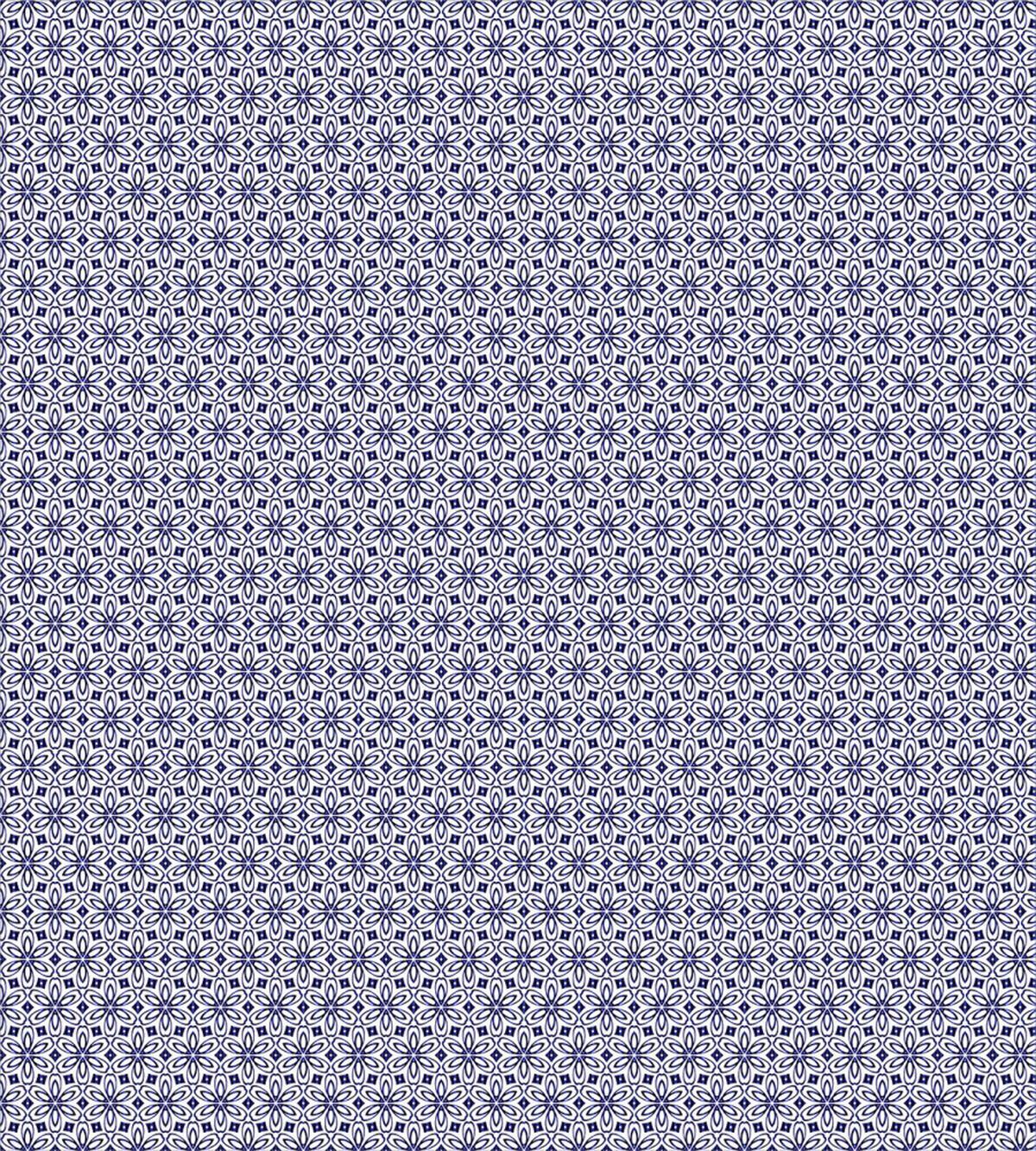 Abstract Repetitive Flowers — Pattern