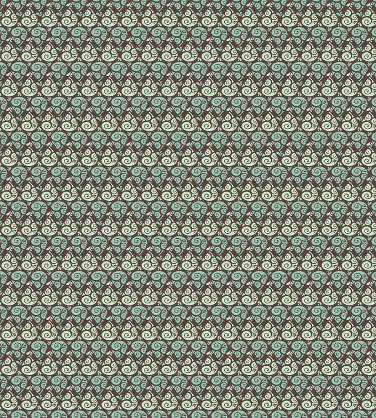 Swirled Raindrops — Pattern