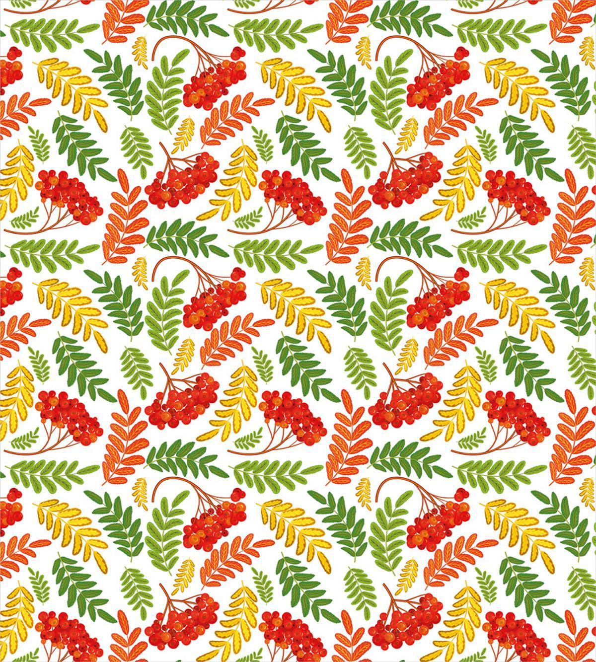 Autumnal Flora Pattern — Pattern