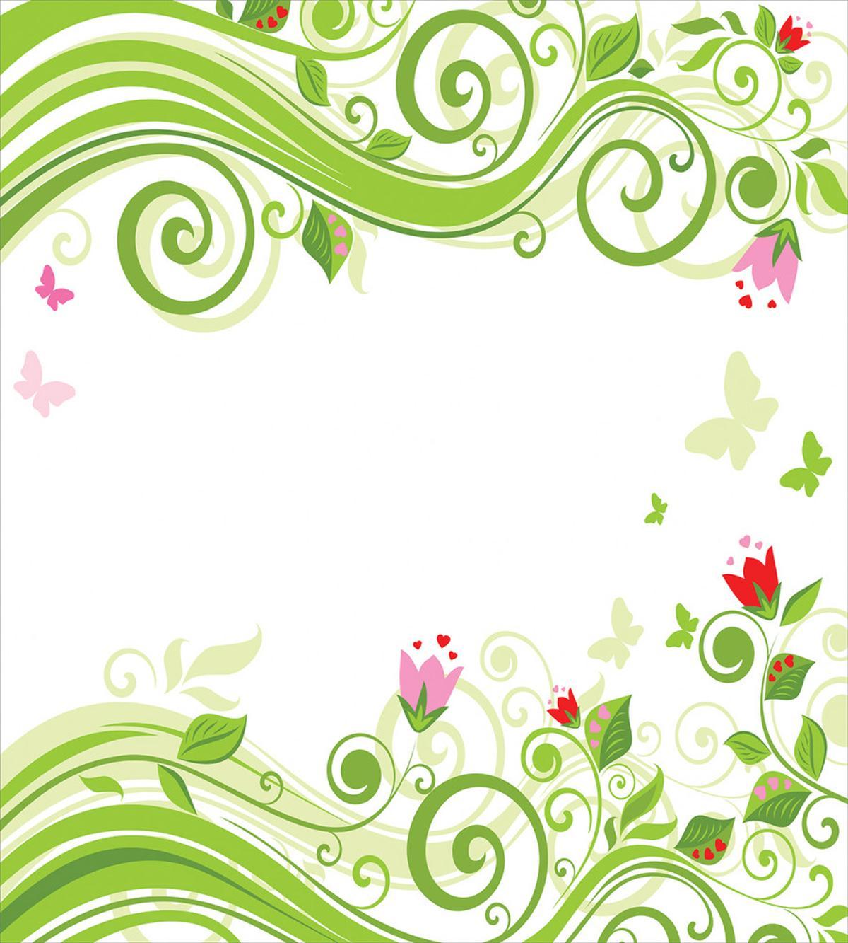 Blossoming Stripes — Pattern